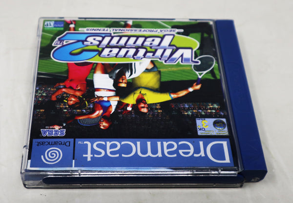 Vintage 2001 Sega Dreamcast Virtua Tennis 2 Video Game Pal Version 1-4 Players Retro