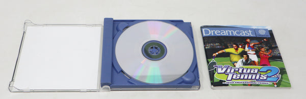 Vintage 2001 Sega Dreamcast Virtua Tennis 2 Video Game Pal Version 1-4 Players Retro
