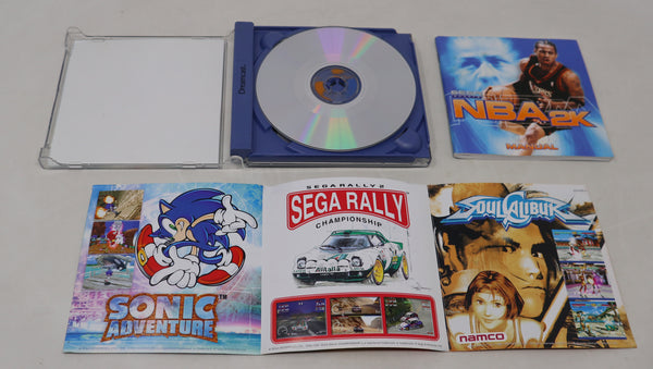 Vintage 1999 90s Sega Dreamcast Sega Sports NBA 2K Basketball Video Game Pal 1-4 Players Retro