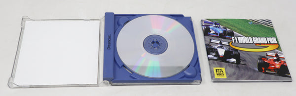 Vintage 1999 90s Sega Dreamcast F1 World Grand Prix Racing Video Game Pal Version 1-2 Players Retro