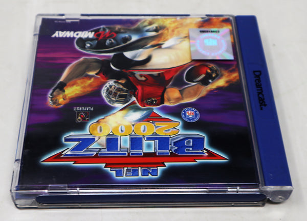Vintage 2000 Sega Dreamcast NFL Blitz 2000 Video Game Pal Version 1-4 Players Retro