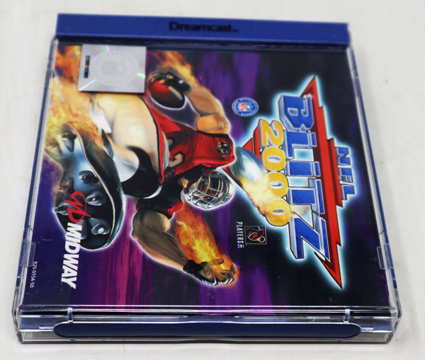 Vintage 2000 Sega Dreamcast NFL Blitz 2000 Video Game Pal Version 1-4 Players Retro