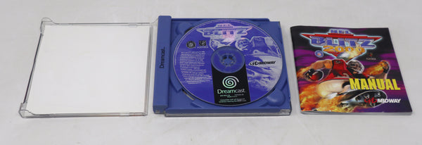Vintage 2000 Sega Dreamcast NFL Blitz 2000 Video Game Pal Version 1-4 Players Retro