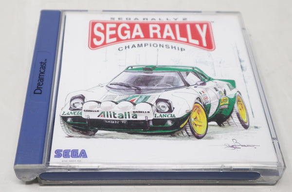 Vintage 1999 90s Sega Dreamcast Sega Rally 2 Championship Video Game Pal 1-2 Players Retro