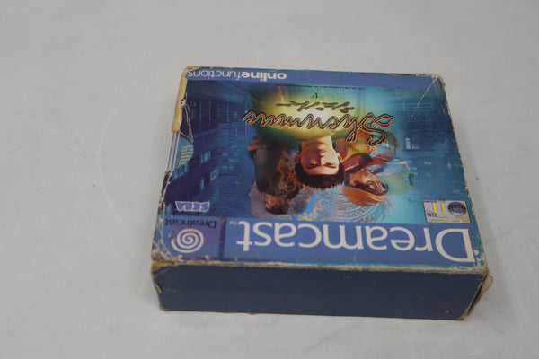 Vintage 2000 Sega Dreamcast Shenmue Video Game Complete Boxed Pal Version 1 Player Rare Retro