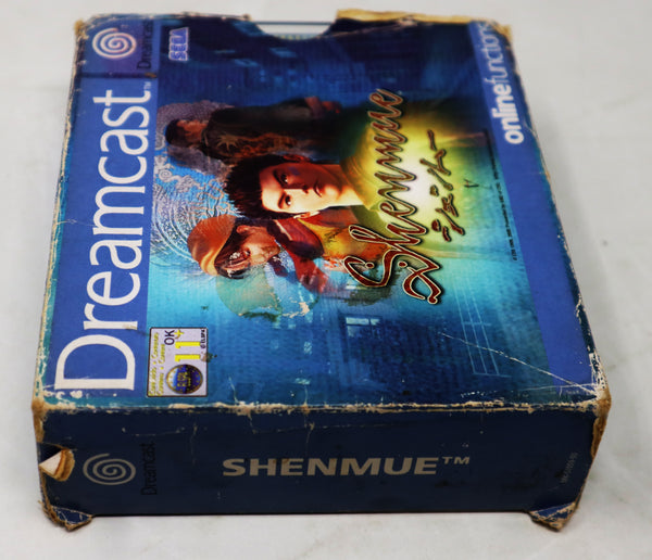 Vintage 2000 Sega Dreamcast Shenmue Video Game Complete Boxed Pal Version 1 Player Rare Retro