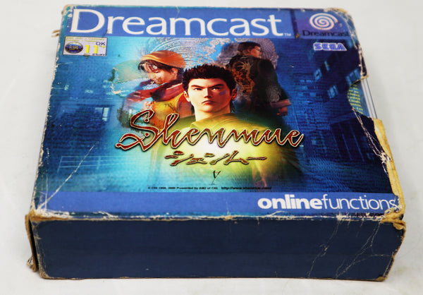 Vintage 2000 Sega Dreamcast Shenmue Video Game Complete Boxed Pal Version 1 Player Rare Retro
