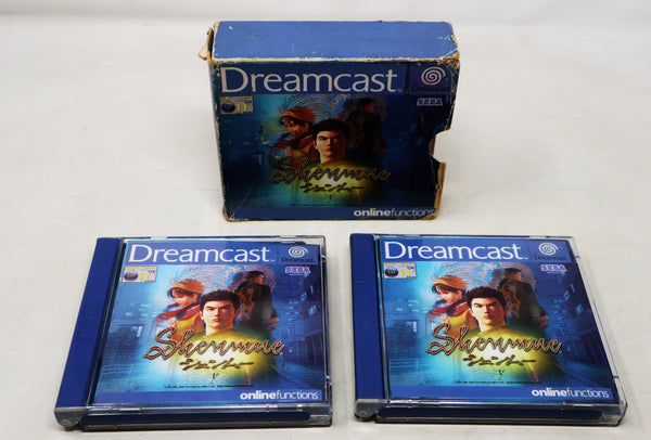 Vintage 2000 Sega Dreamcast Shenmue Video Game Complete Boxed Pal Version 1 Player Rare Retro