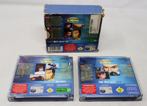 Vintage 2000 Sega Dreamcast Shenmue Video Game Complete Boxed Pal Version 1 Player Rare Retro