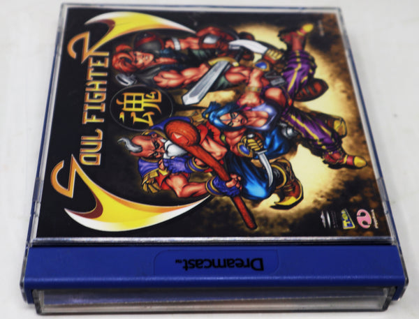 Vintage 1999 90s Sega Dreamcast Soul Fighter Video Game Pal Version 1 Player Retro