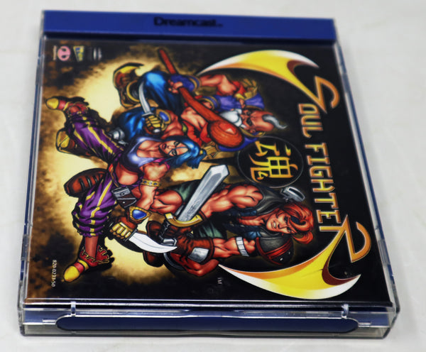 Vintage 1999 90s Sega Dreamcast Soul Fighter Video Game Pal Version 1 Player Retro