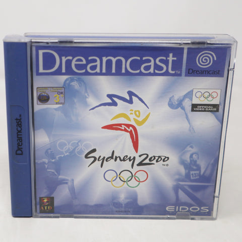 Vintage 2000 Sega Dreamcast Sydney 2000 Olympic Games Video Game Pal Version 1-4 Players Retro