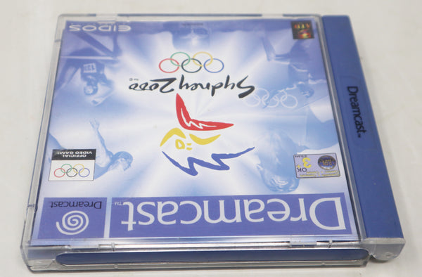 Vintage 2000 Sega Dreamcast Sydney 2000 Olympic Games Video Game Pal Version 1-4 Players Retro
