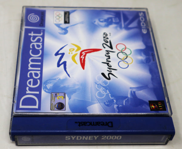 Vintage 2000 Sega Dreamcast Sydney 2000 Olympic Games Video Game Pal Version 1-4 Players Retro