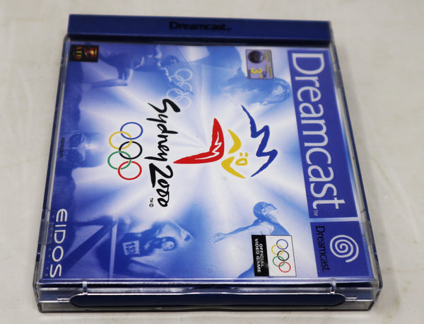 Vintage 2000 Sega Dreamcast Sydney 2000 Olympic Games Video Game Pal Version 1-4 Players Retro