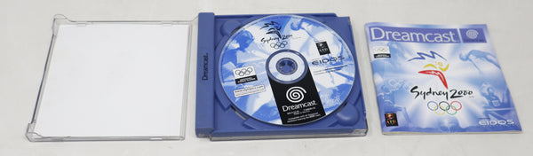 Vintage 2000 Sega Dreamcast Sydney 2000 Olympic Games Video Game Pal Version 1-4 Players Retro