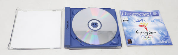 Vintage 2000 Sega Dreamcast Sydney 2000 Olympic Games Video Game Pal Version 1-4 Players Retro