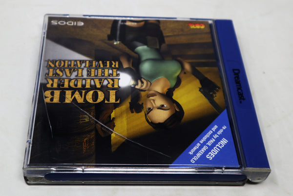 Vintage 1999 90s Sega Dreamcast Tomb Raider The Last Revelation Lara Croft Video Game Pal Version 1 Player Retro