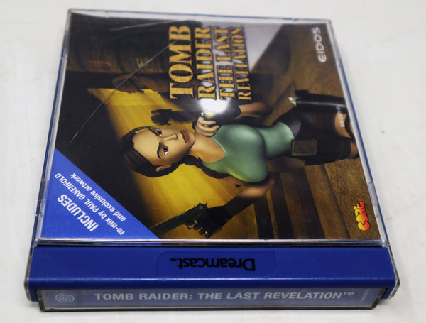 Vintage 1999 90s Sega Dreamcast Tomb Raider The Last Revelation Lara Croft Video Game Pal Version 1 Player Retro