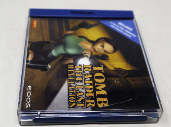 Vintage 1999 90s Sega Dreamcast Tomb Raider The Last Revelation Lara Croft Video Game Pal Version 1 Player Retro