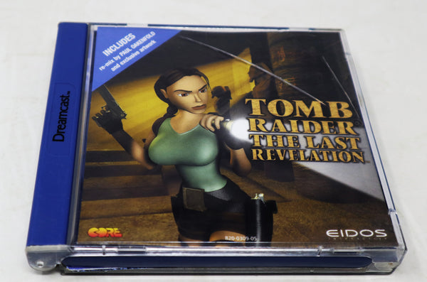 Vintage 1999 90s Sega Dreamcast Tomb Raider The Last Revelation Lara Croft Video Game Pal Version 1 Player Retro