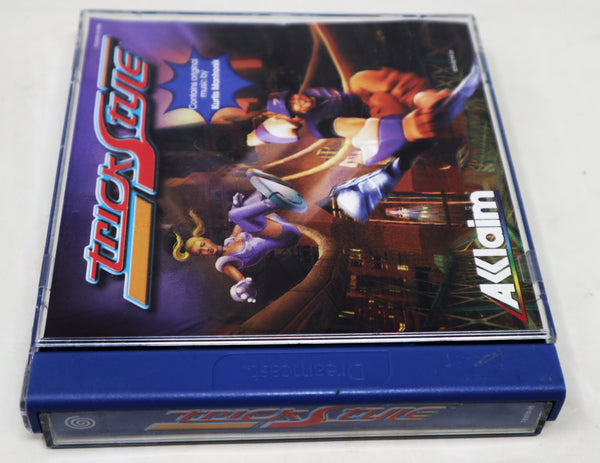 Vintage 1999 90s Sega Dreamcast Trickstyle Trick Style Skateboarding Video Game Pal Version 1-2 Players Retro