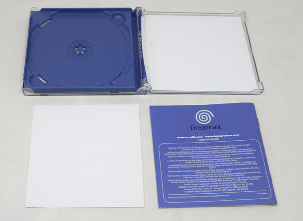 Vintage 2000 Sega Dreamcast V-Rally 2 Expert Edition Racing Video Game Pal Version 1-4 Players Retro