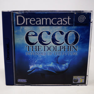Vintage 2000 Sega Dreamcast Ecco The Dolphin Defender Of The Future Game Pal 1 Player Retro