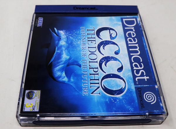 Vintage 2000 Sega Dreamcast Ecco The Dolphin Defender Of The Future Game Pal 1 Player Retro