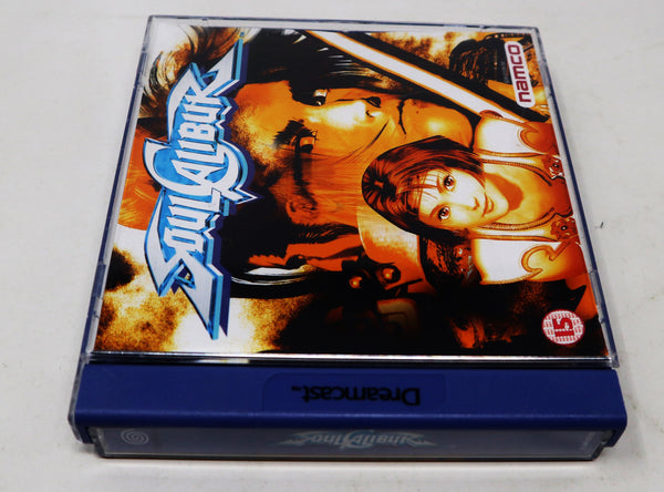 Vintage 1999 90s Sega Dreamcast Soul Calibur Fighting Video Game Pal Version 1-2 Players Retro