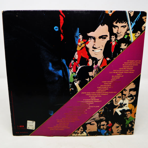 Vintage 1978 70s RCA Elvis Presley - Elvis's 40 Greatest Hits 12" LP Album Vinyl Record Compilation UK Special Pink Pressing Rare