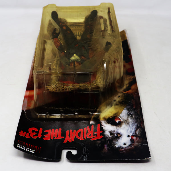 Vintage 1998 90s Movie Maniacs Series 1 Friday The 13th Jason Vorhees Figure Carded MOC Rare