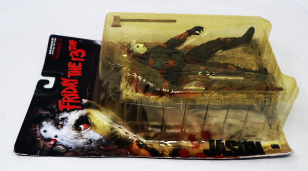 Vintage 1998 90s Movie Maniacs Series 1 Friday The 13th Jason Vorhees Figure Carded MOC Rare
