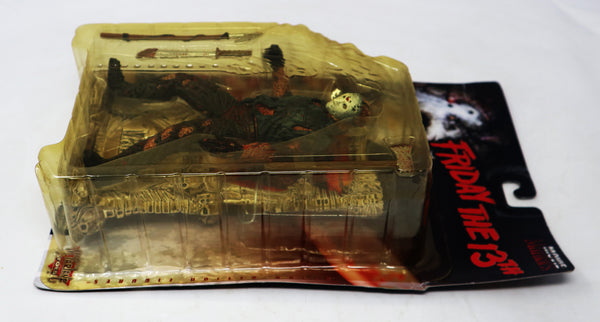 Vintage 1998 90s Movie Maniacs Series 1 Friday The 13th Jason Vorhees Figure Carded MOC Rare