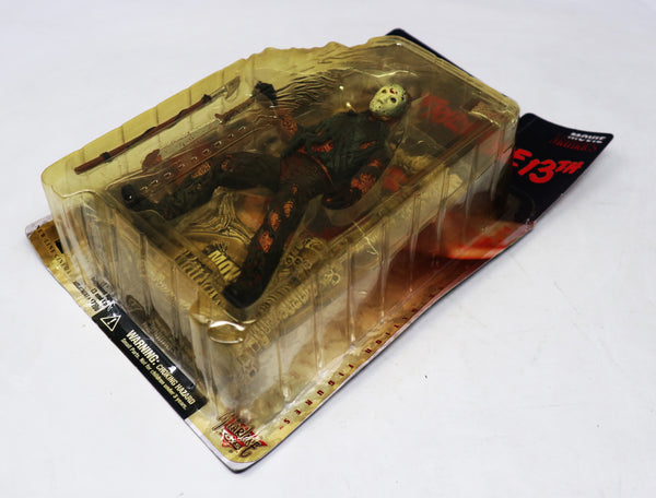 Vintage 1998 90s Movie Maniacs Series 1 Friday The 13th Jason Vorhees Figure Carded MOC Rare