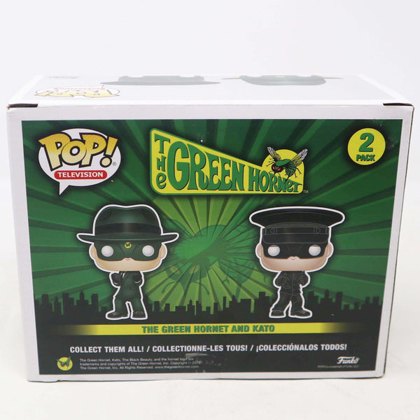 Funko POP! Television The Green Hornet And Kato Bruce Lee Vinyl Figures 2 Pack Set Boxed Exclusive 2019 Fall Convention Limited Edition