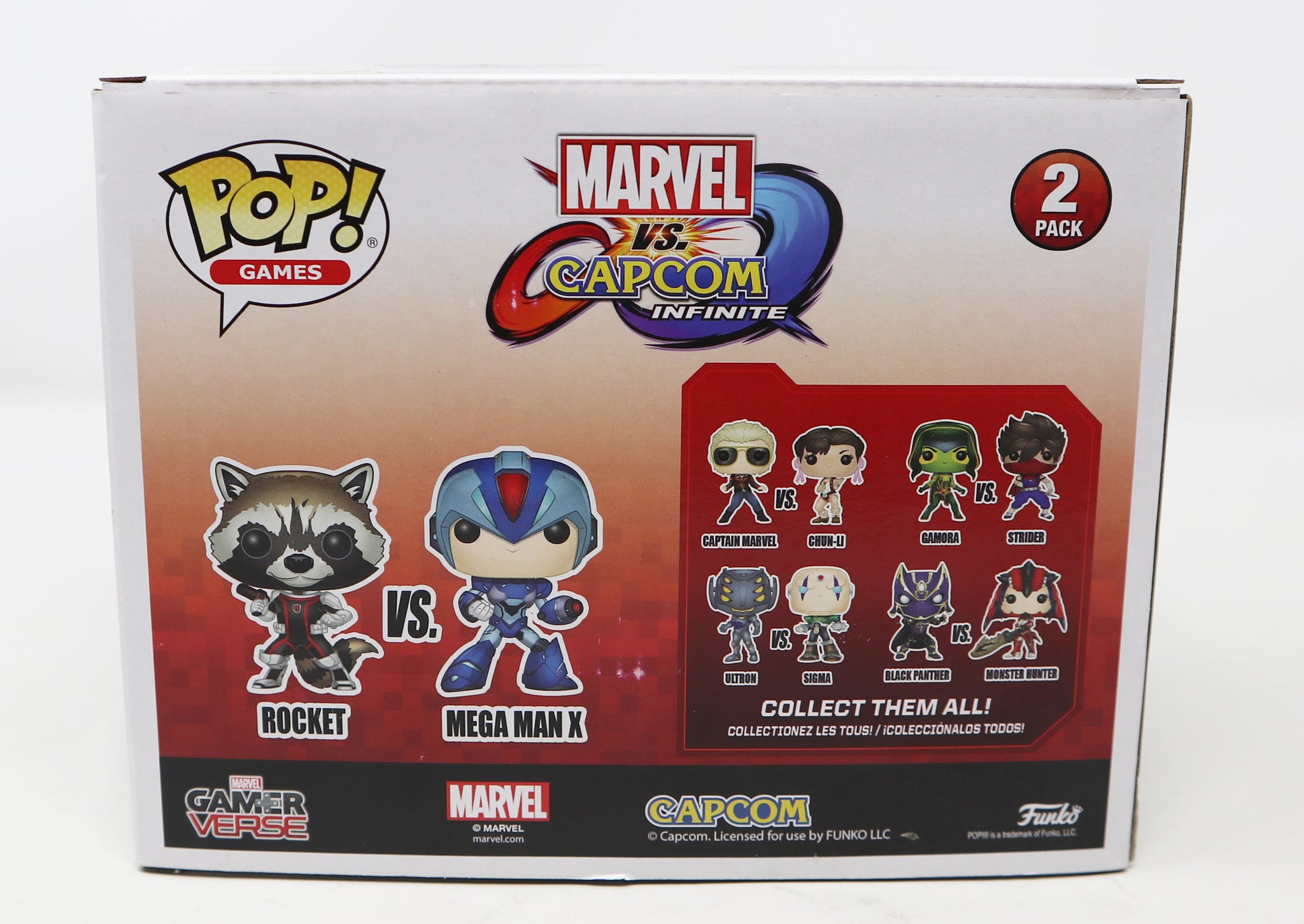 Funko POP! Games Marvel Vs. Capcom Infinite Rocket Vs. Mega Man X 
