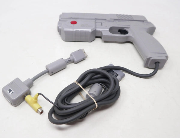 Vintage 1996 90s Sony Playstation PS1 Namco G-Con45 Light Gun Controller Pal Boxed SLEH-00007 Retro Gaming