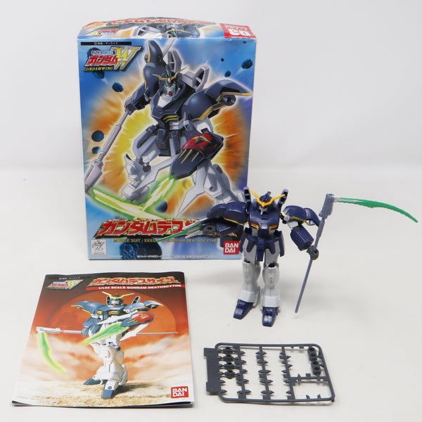 Vintage Bandai Gundam Wing Mobile Suit XXXG-01D Gundam Deathscythe 1/144 Scale Model Kit Assembled Boxed Japan