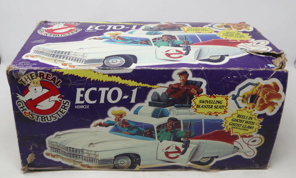 Vintage 1984 80s Kenner The Real Ghostbusters Ecto-1 Car Vehicle Boxed Mexico Retro