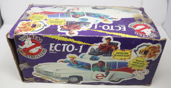 Vintage 1984 80s Kenner The Real Ghostbusters Ecto-1 Car Vehicle Boxed Mexico Retro