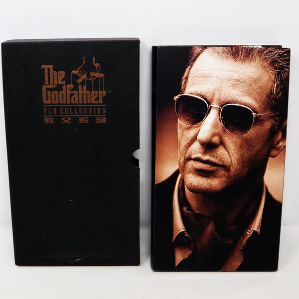 Vintage The Godfather VCD Video CD Collection Complete 1-3 Part I II III Boxed Boxset Rare Marlon Brando Al Pacino