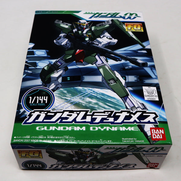 2007 Bandai Gundam Dynames Mobile Suit GN-002 1/144 Scale Action Figure Model Kit Assembled Boxed Japan Box