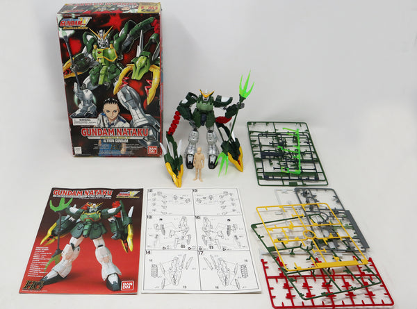 Vintage 1997 90s Bandai Endless Waltz Gundam-W Gundam Nataku Altron Gundam HG Mobile Suit XXG-01S2 Wing Gundam 1/100 Scale Model Kit Assembled Boxed Japan