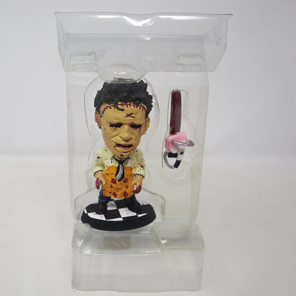 Vintage 1999 90s Horror Headliners XL The Texas Chainsaw Massacre Leatherface 6" Figure Sculpture + Numbered Certificate Of Authenticity Boxed