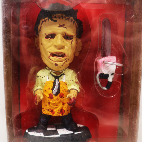 Vintage 1999 90s Horror Headliners XL The Texas Chainsaw Massacre Leatherface 6" Figure Sculpture + Numbered Certificate Of Authenticity Boxed