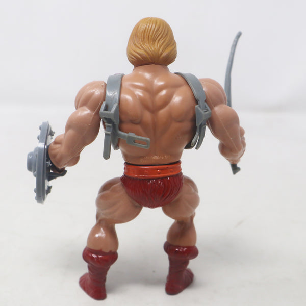 Vintage 1981 80s Mattel MOTU Masters Of The Universe He-Man & Battle Cat Battlecat Action Figures Lot Rare Retro