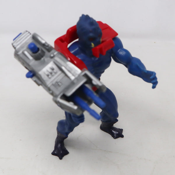 Vintage 1981 80s Mattel He-Man MOTU Masters Of The Universe Original Series Webstor Figure + 1985 Megalaser Heroic Wind-Up Beam Blaster Retro