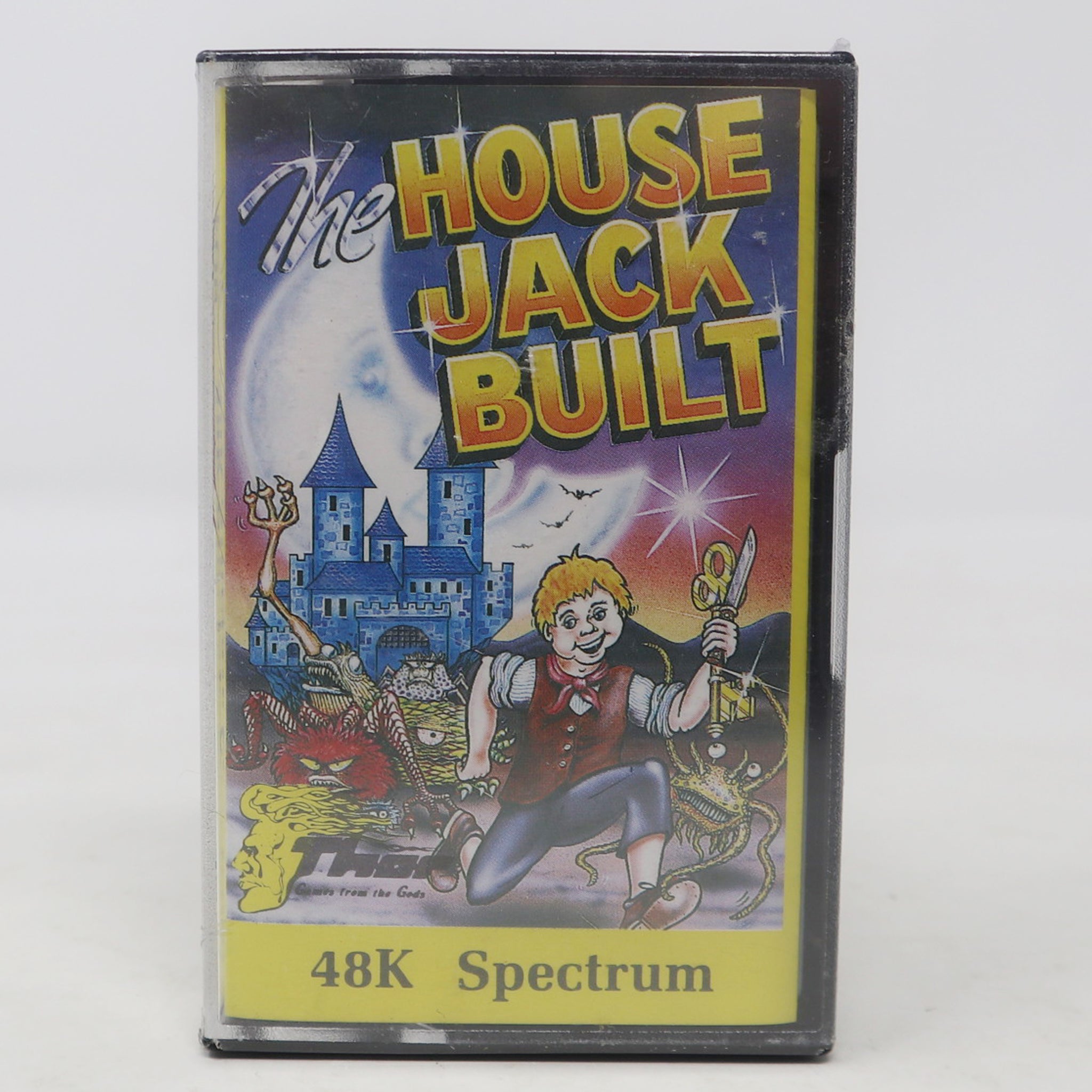 Vintage 1984 80s Sinclair Spectrum 48K The House That Jack Built Cassette Tape Video Game Sealed Rare