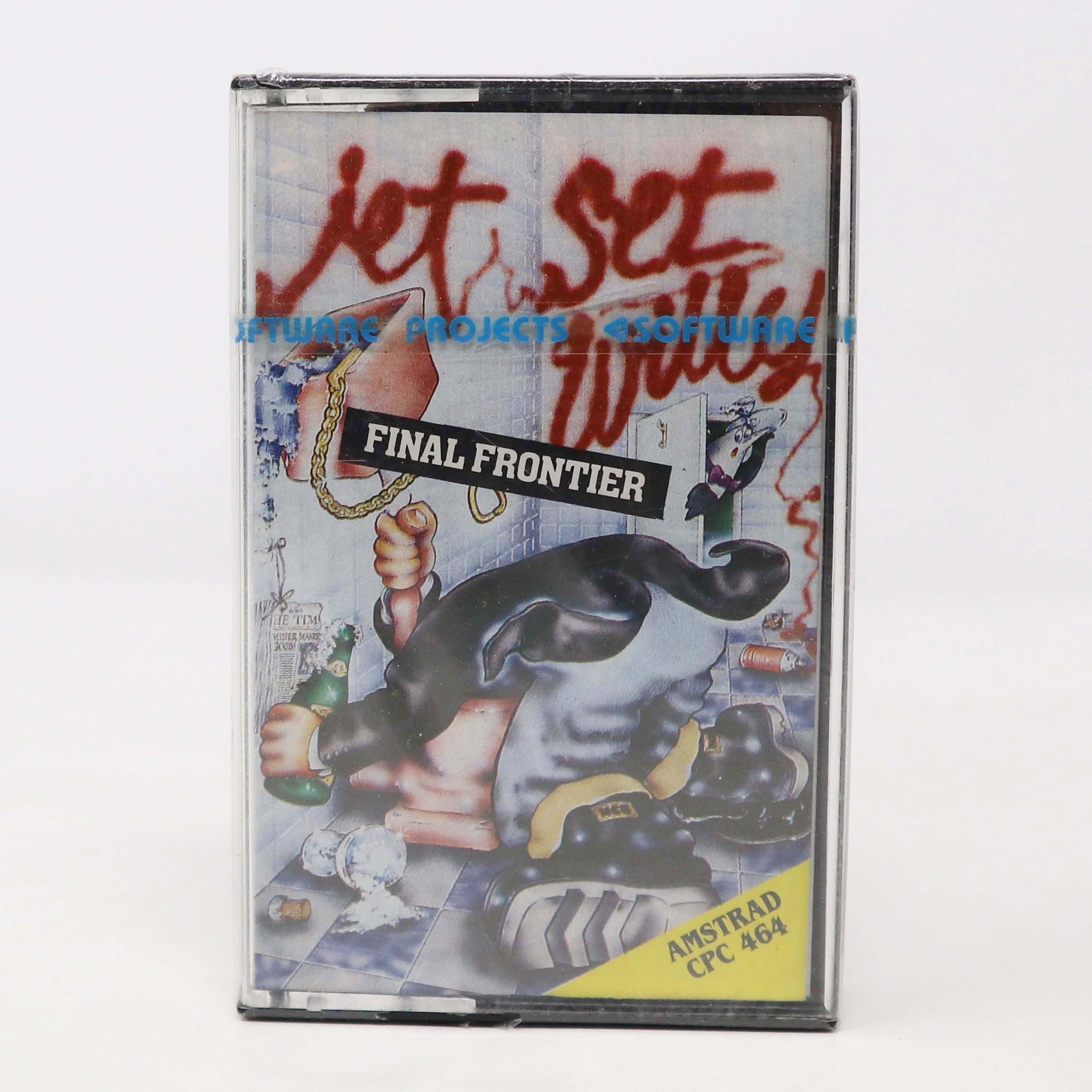Vintage 1984 80s Amstrad CPC 464 Jet Set Willy The Final Frontier Cassette Tape Video Game Sealed Rare